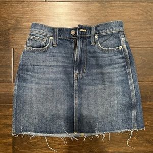 Madewell Denim Skirt
